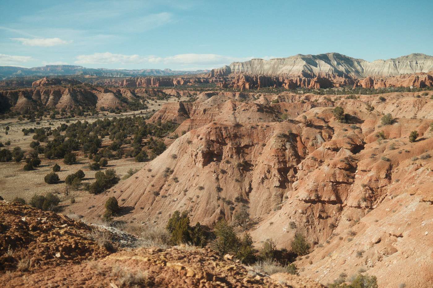view hiking along the Shakespeare Sentinal Trail in Spring