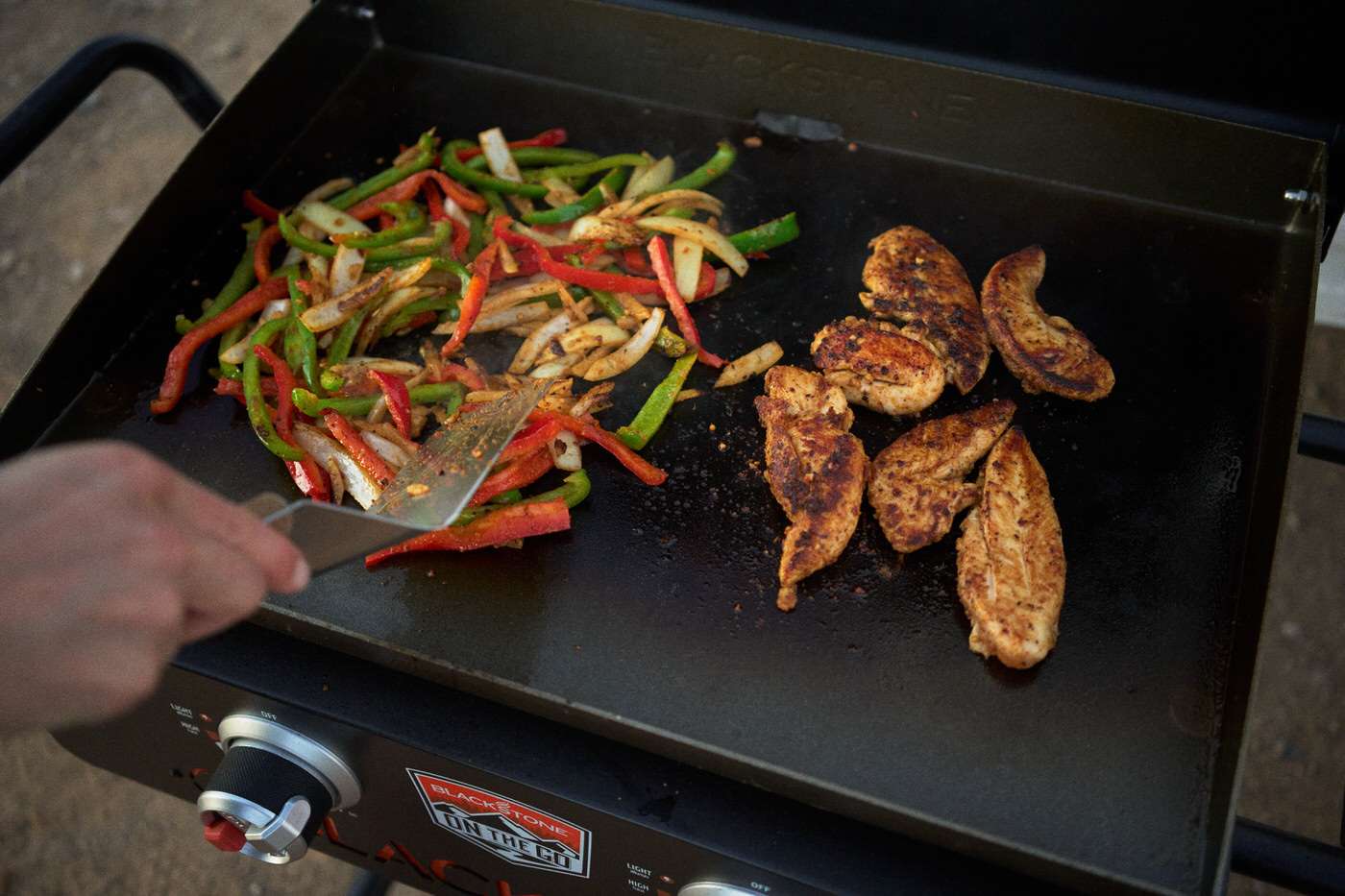 cooking blackstone chicken fajitas recipe 