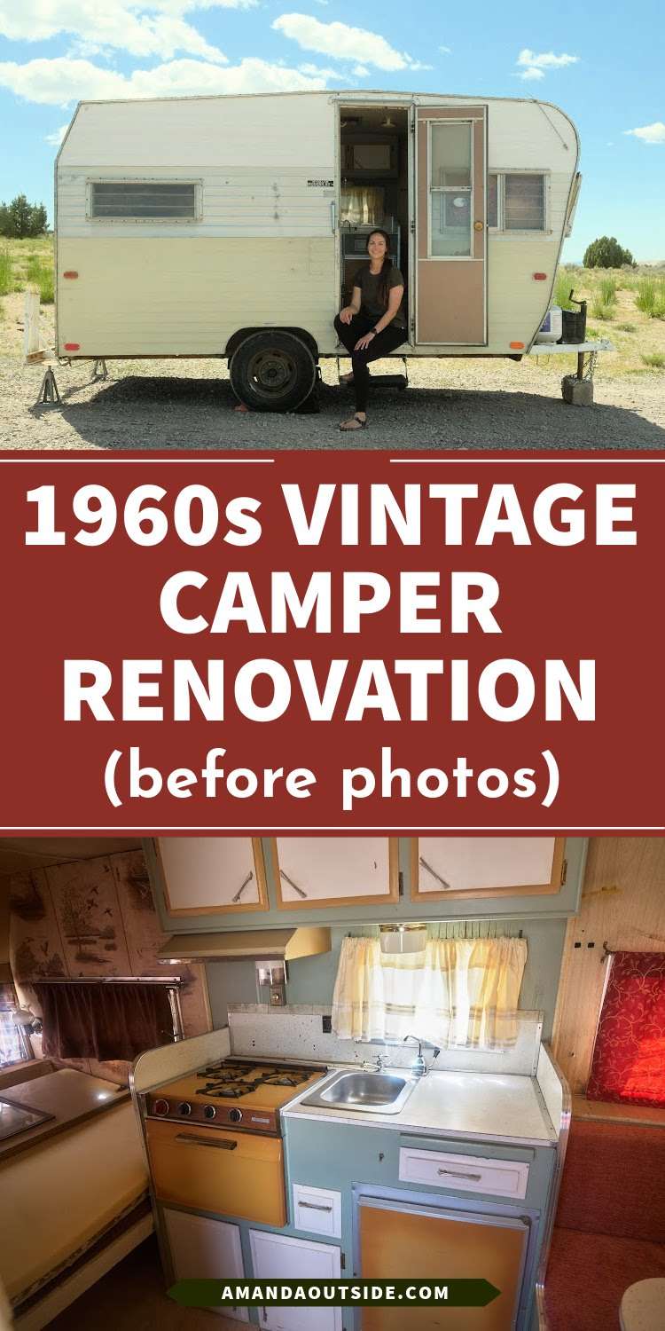 1960s Vintage Camper Renovation Pinterest pin 